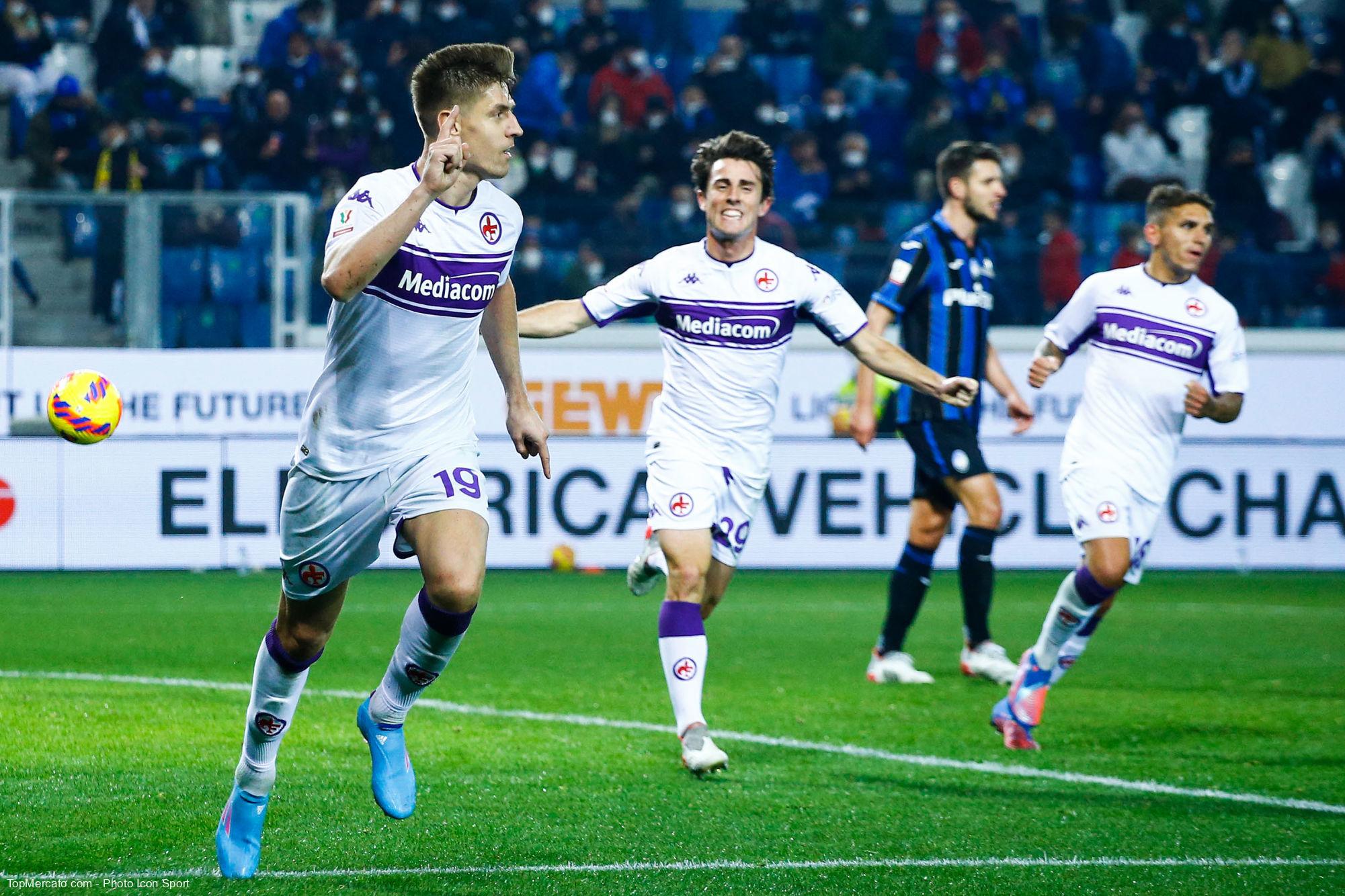Krzysztof Piatek, match Atalanta Bergame-Fiorentina