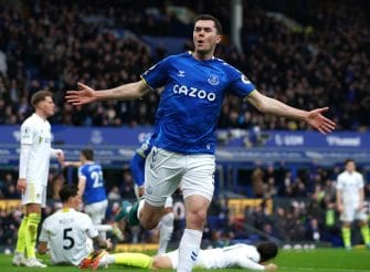 Michael Keane, match Everton-Leeds