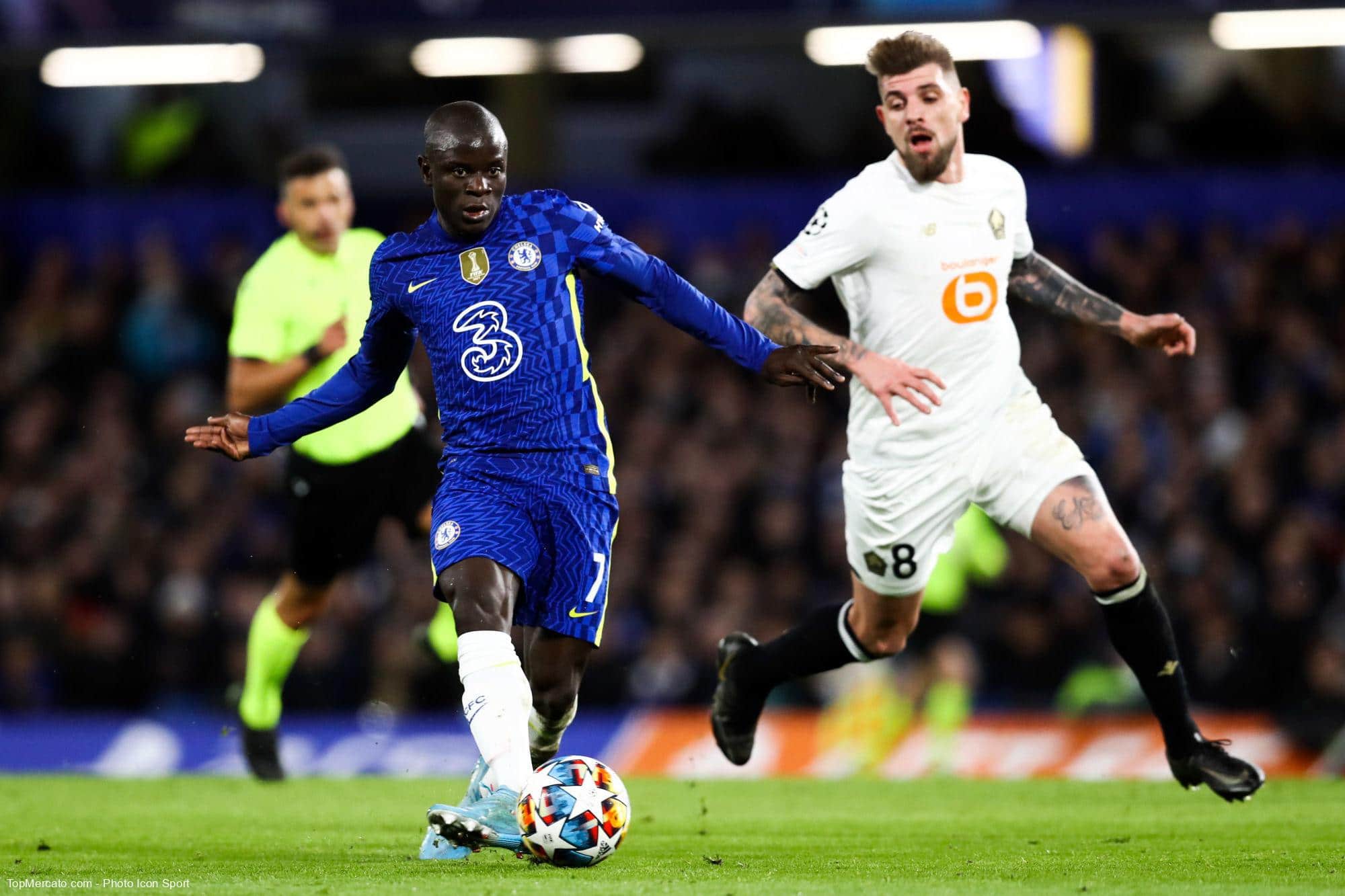 Chelsea : Kanté meilleur joueur de la semaine en C1