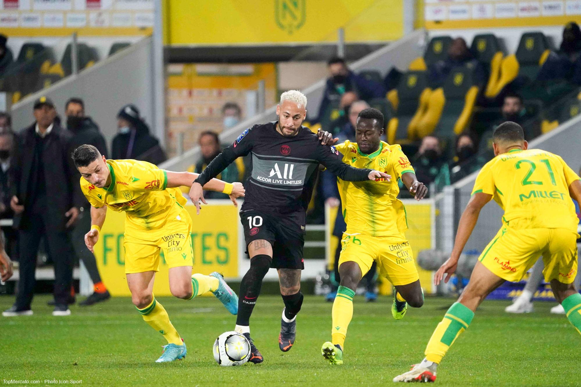 Match PSG - Nantes : chaîne TV et compos probables