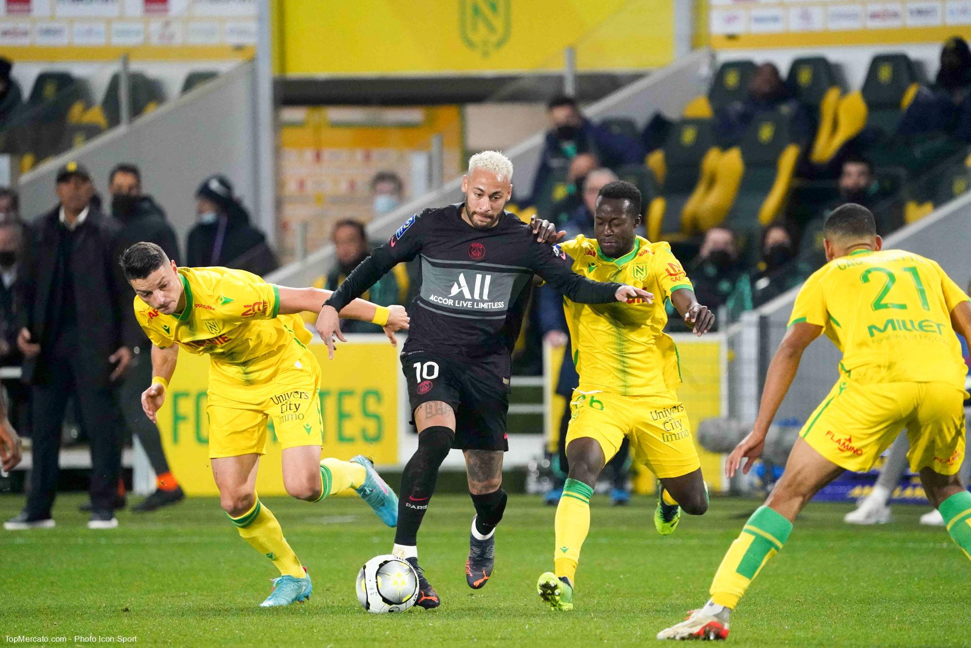 L1 : le PSG perd pied à Nantes