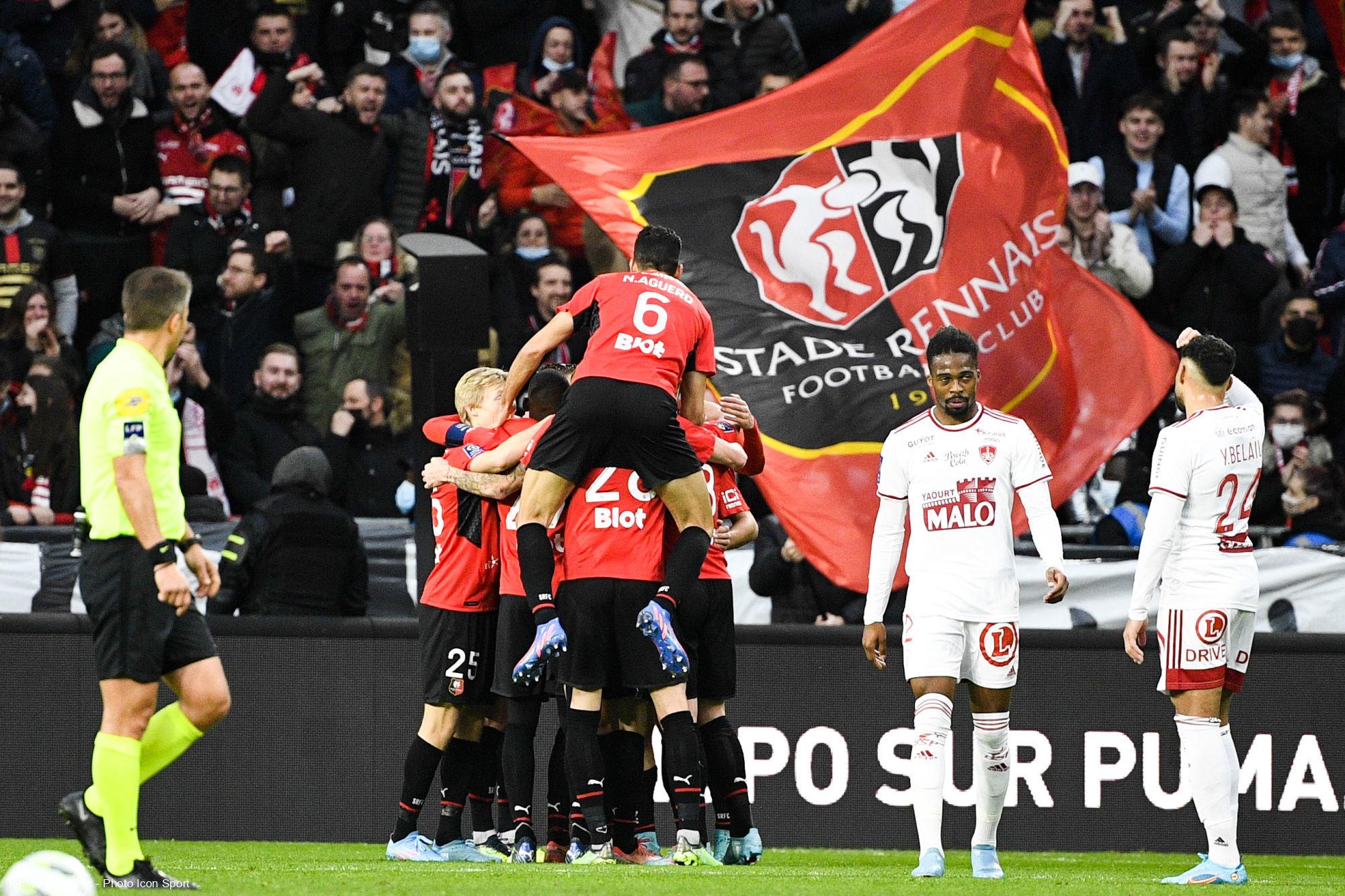 Ligue 1 : Rennes s'impose contre Brest