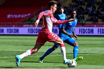 Sofiane Diop, match AS Monaco-Stade de Reims