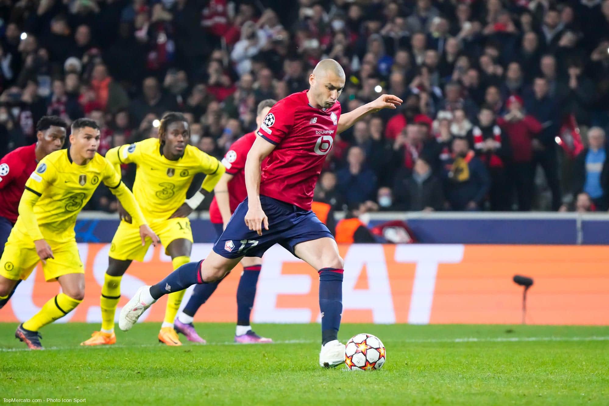 Ligue des champions : Lille et Chelsea dos à dos à la pause