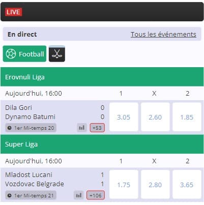 Sport app partouche sport