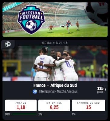 Application Winamax Sport