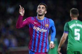Ferran Torres, match Barça FC Barcelone-Osasuna
