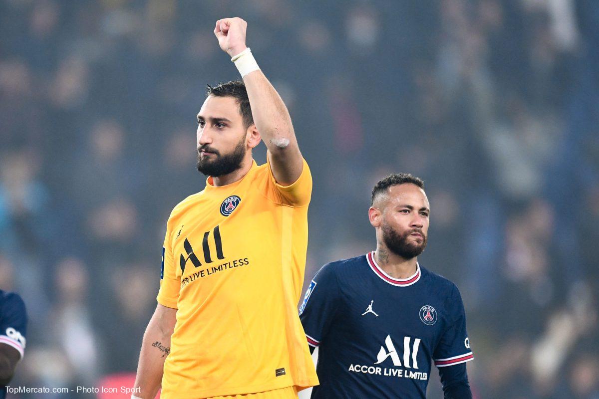 Gianluigi Donnarumma et Neymar, PSG Paris Saint-Germain