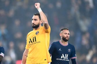 Gianluigi Donnarumma et Neymar, PSG Paris Saint-Germain