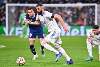 Karim Benzema, Kylian Mbappé, PSG Real Madrid