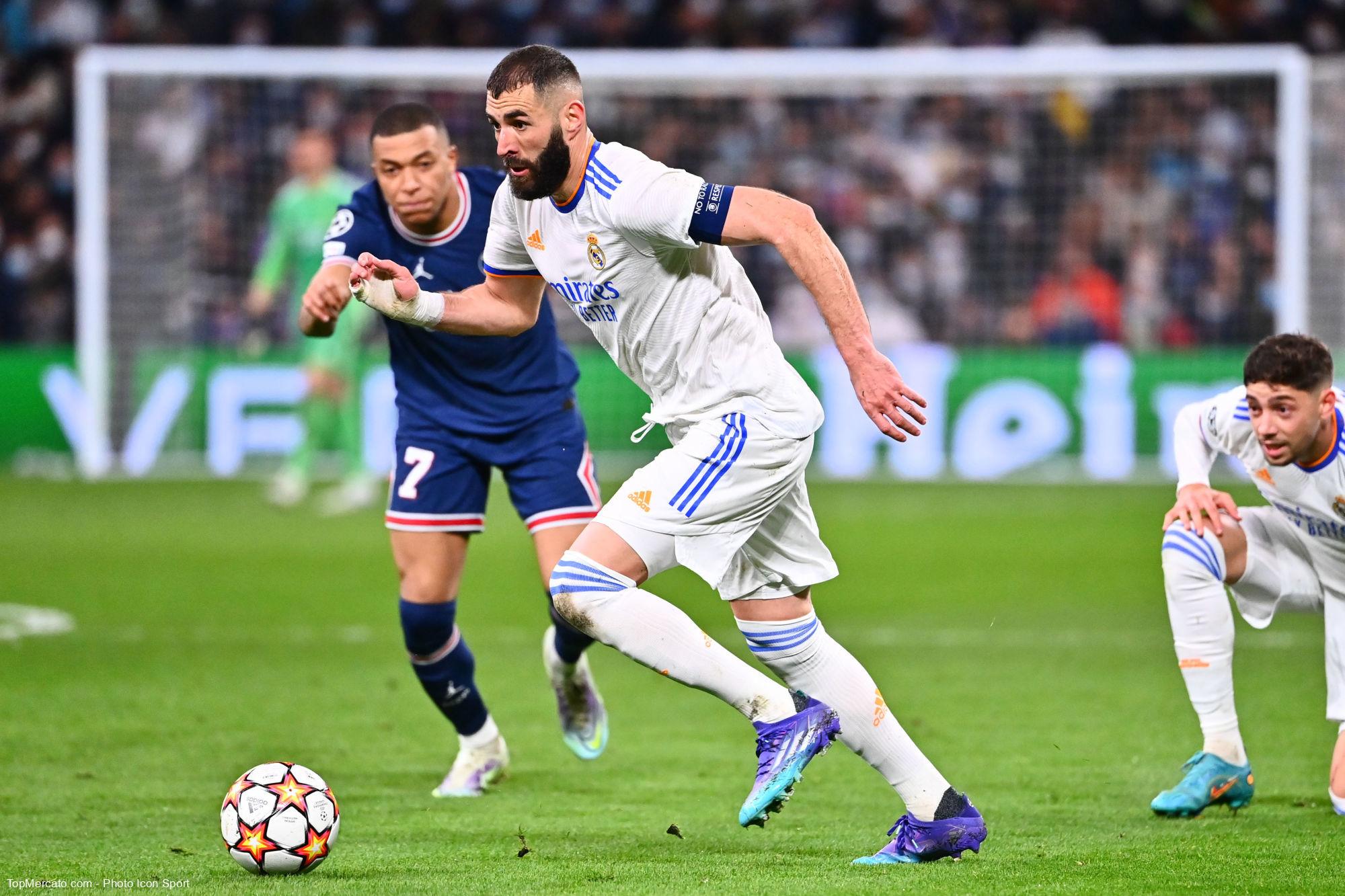 Real Madrid : longue discussion entre Benzema et Mbappé