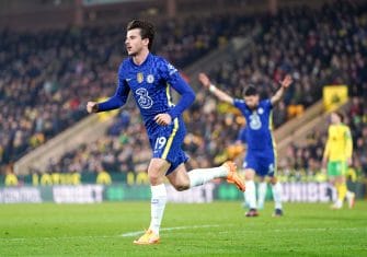 Mason Mount, match Norwich City-Chelsea