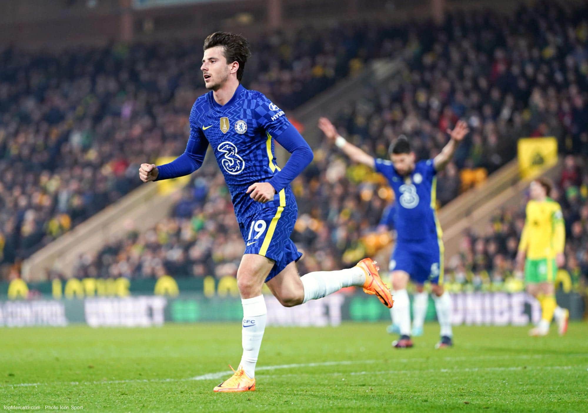 Mason Mount, Norwich City-Chelsea game