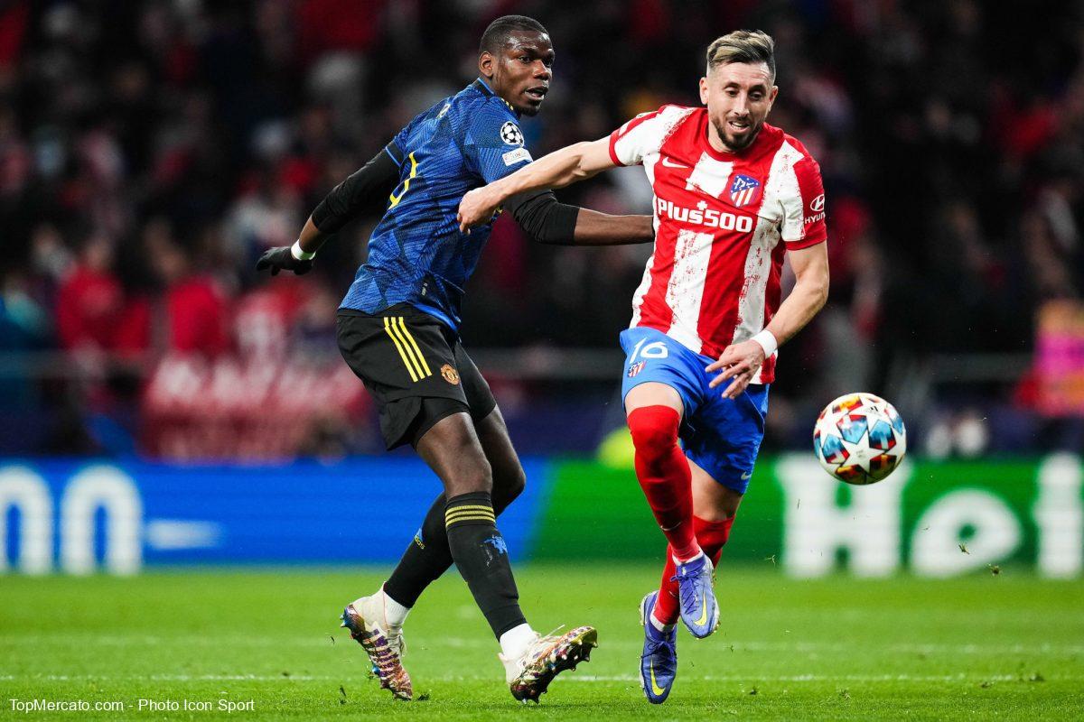 Paul Pogba Hector Herrera match Atlético Madrid Manchester United