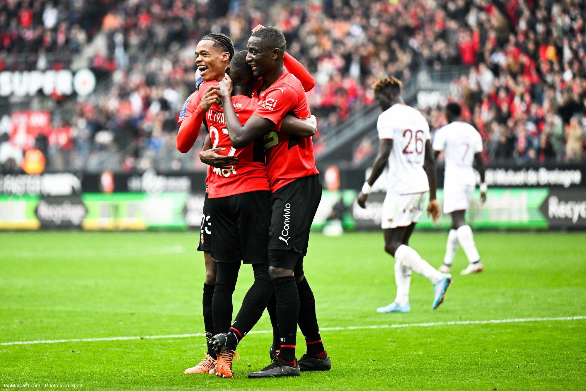 L1 : Rennes atomise Metz, Angers s’impose, Strasbourg fait match nul