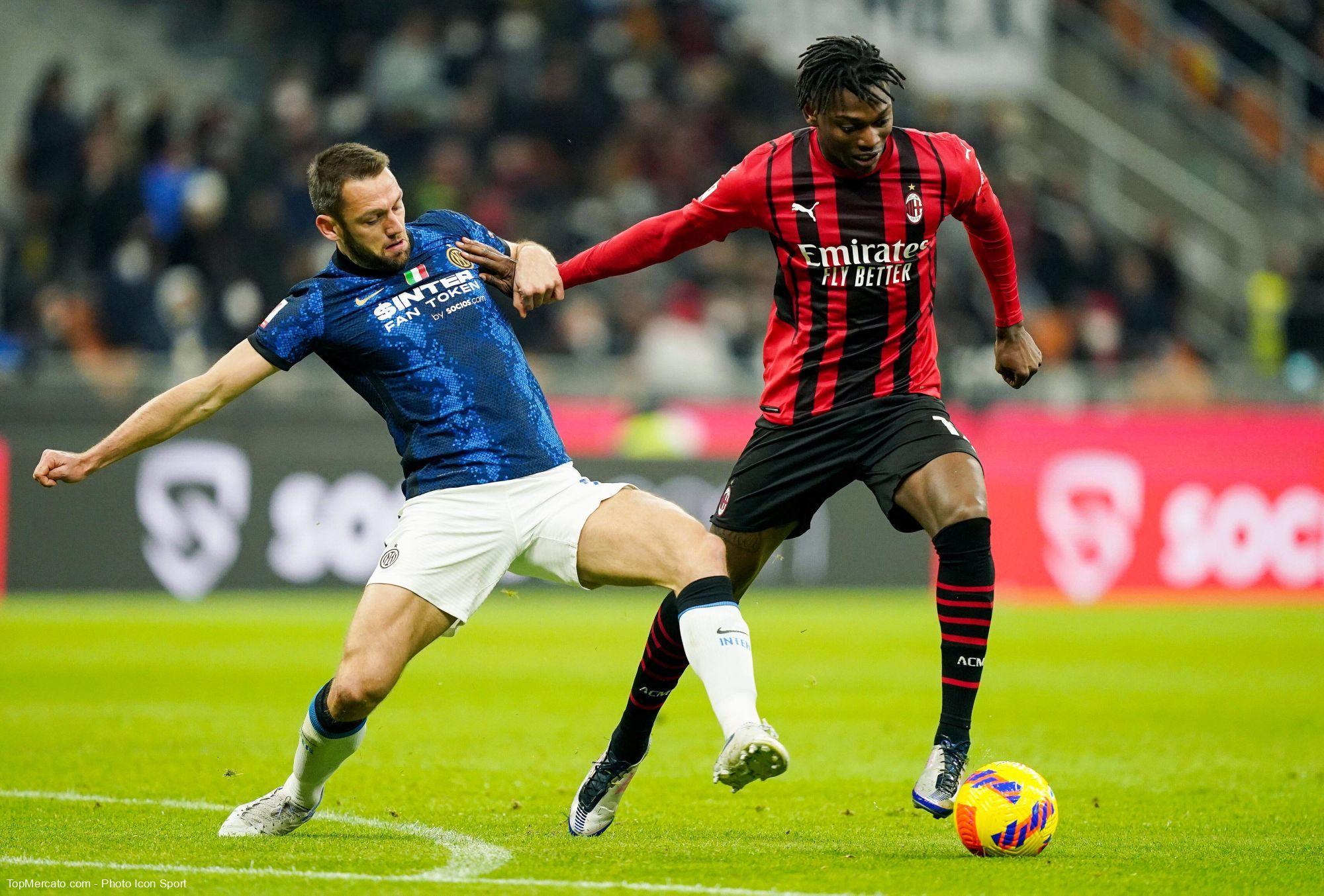 Stefan de Vrij Rafael Leao match Milan AC Inter