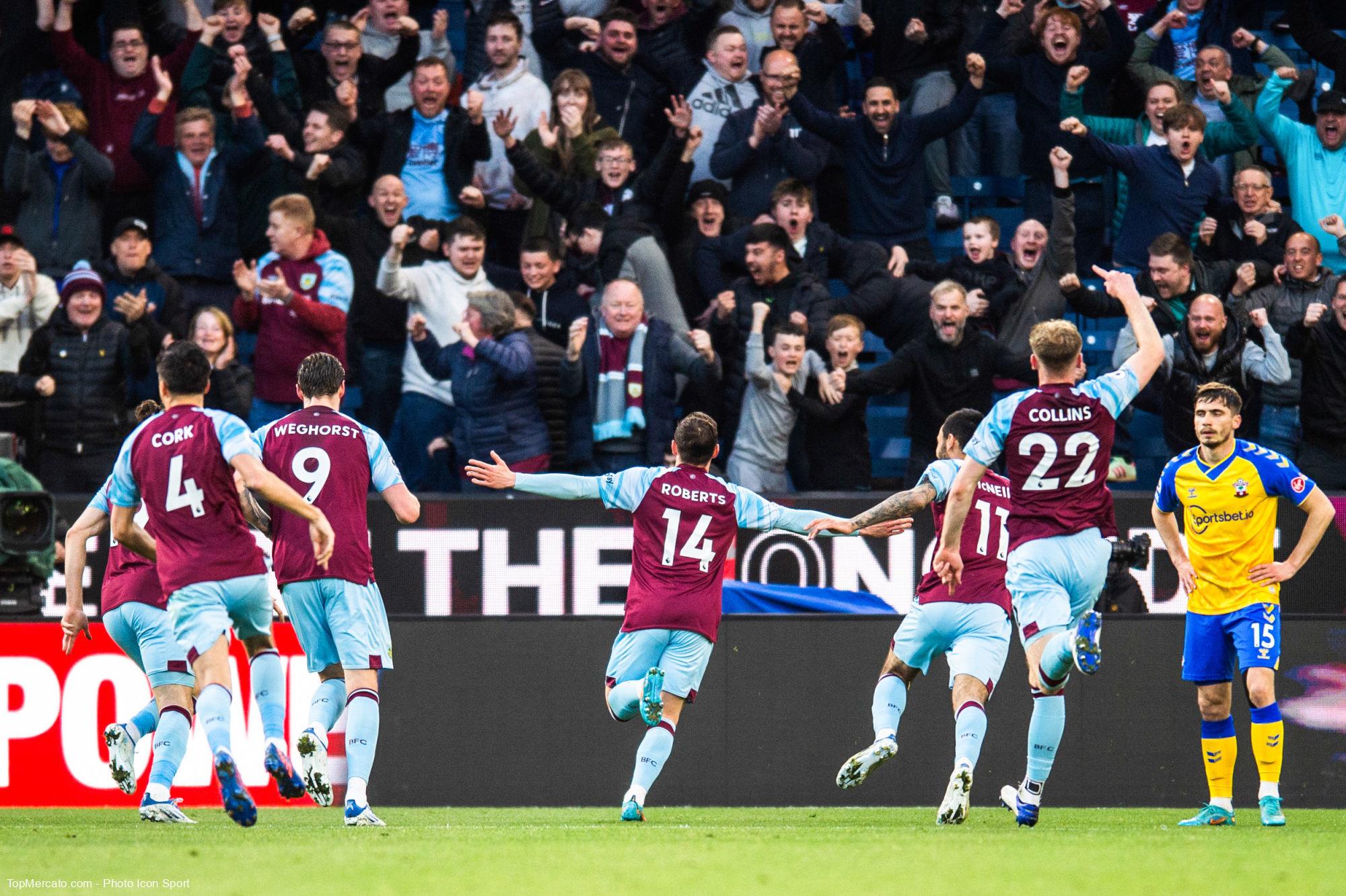 Premier League : Burnley domine Southampton