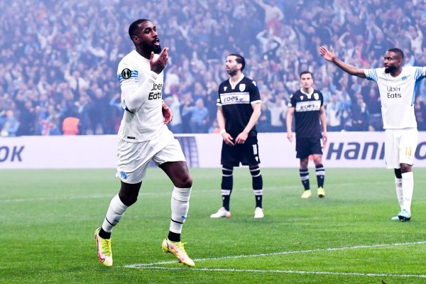 Gerson, match OM Olympique de Marseille-PAOK Salonique