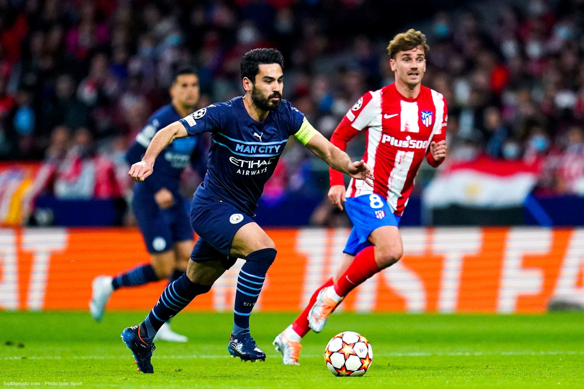 Ilkay Gündogan, match Atletico Madrid-Manchester City