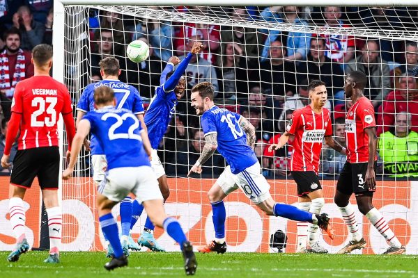 James Maddison, match PSV-Leicester City