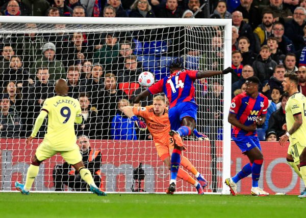 Jean-Philippe Mateta, match Crystal Palace-Arsenal