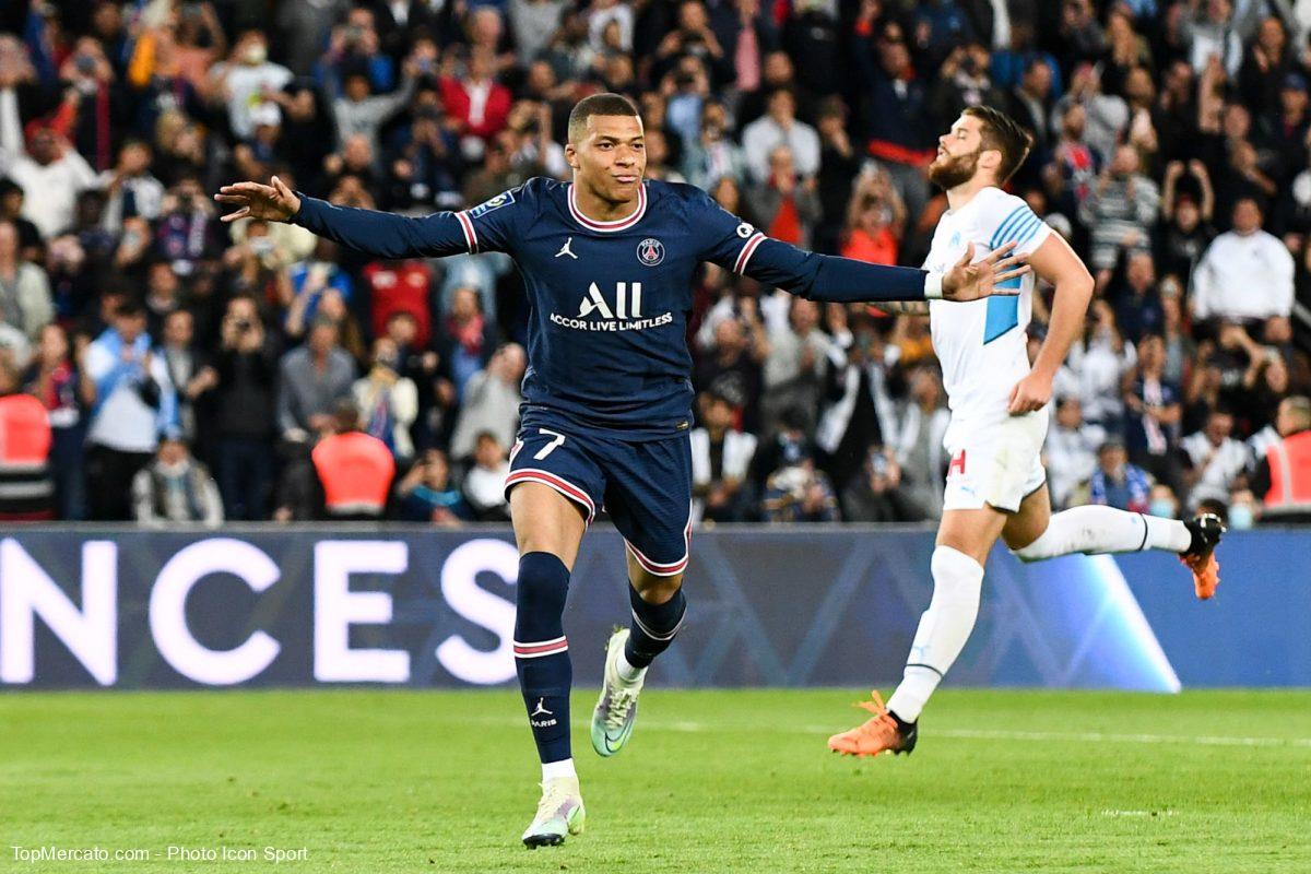 Kylian Mbappé, match PSG-OM