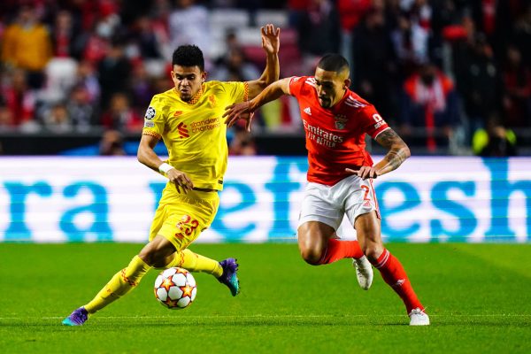Luis Diaz match Benfica Liverpool