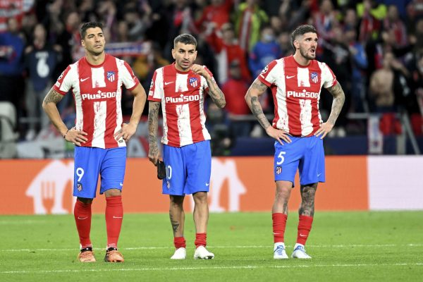 Luis Suarez Angel Correa Rodrigo De Paul Atlético Madrid