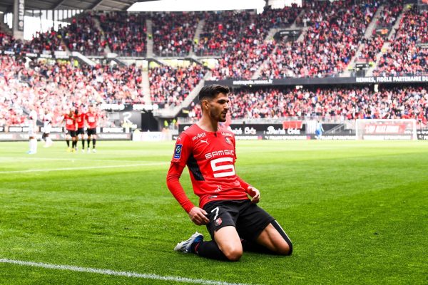 Martin Terrier match Rennes Lorient