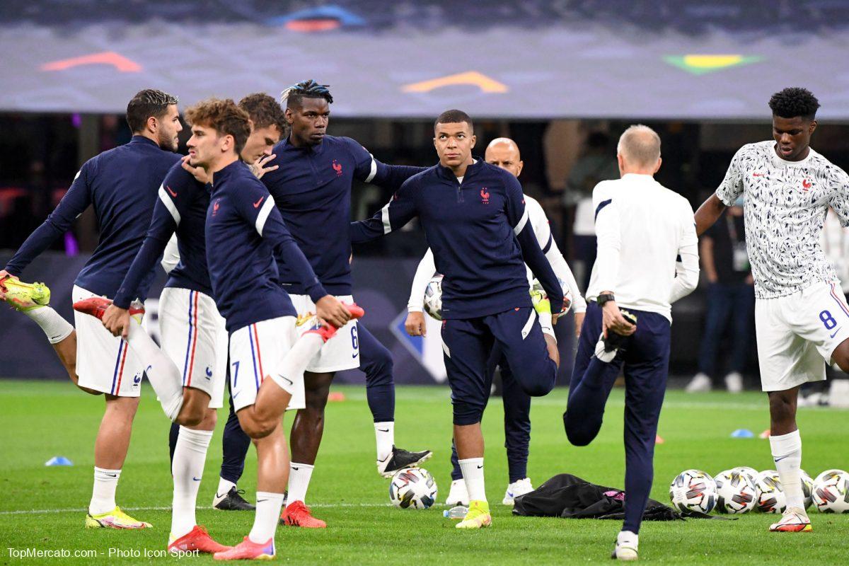 Paul Pogba, Kylian Mbappé, Equipe de France