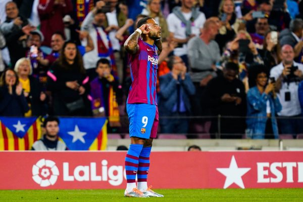 Memphis Depay, match FC Barcelone-Majorque