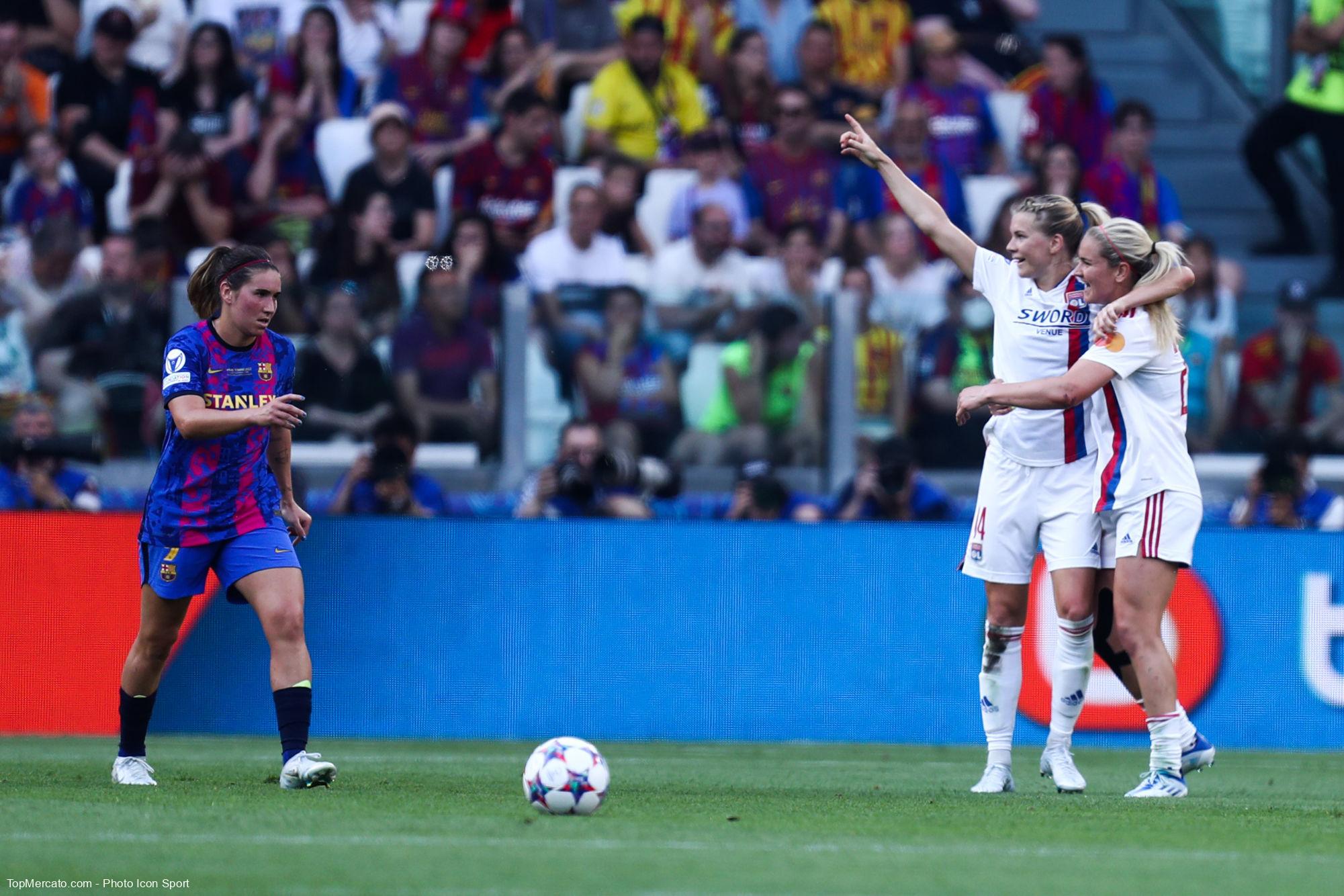 Ligue des champions (F) : l'OL sacré en finale contre le Barça