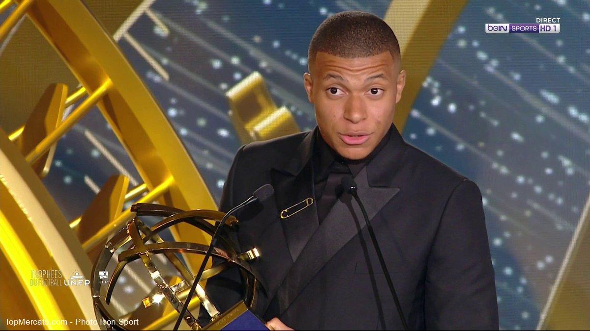 Trophées UNFP : sacré meilleur joueur de Ligue 1, Mbappé lâche une bombe sur son avenir