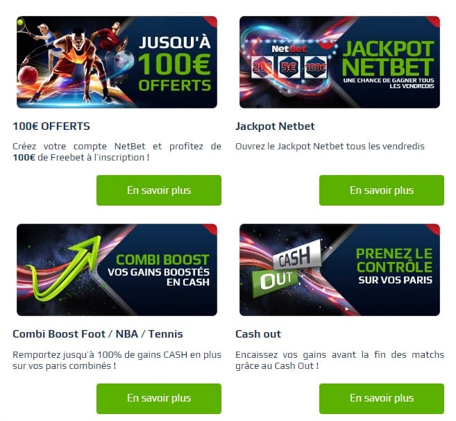 Promotions Netbet