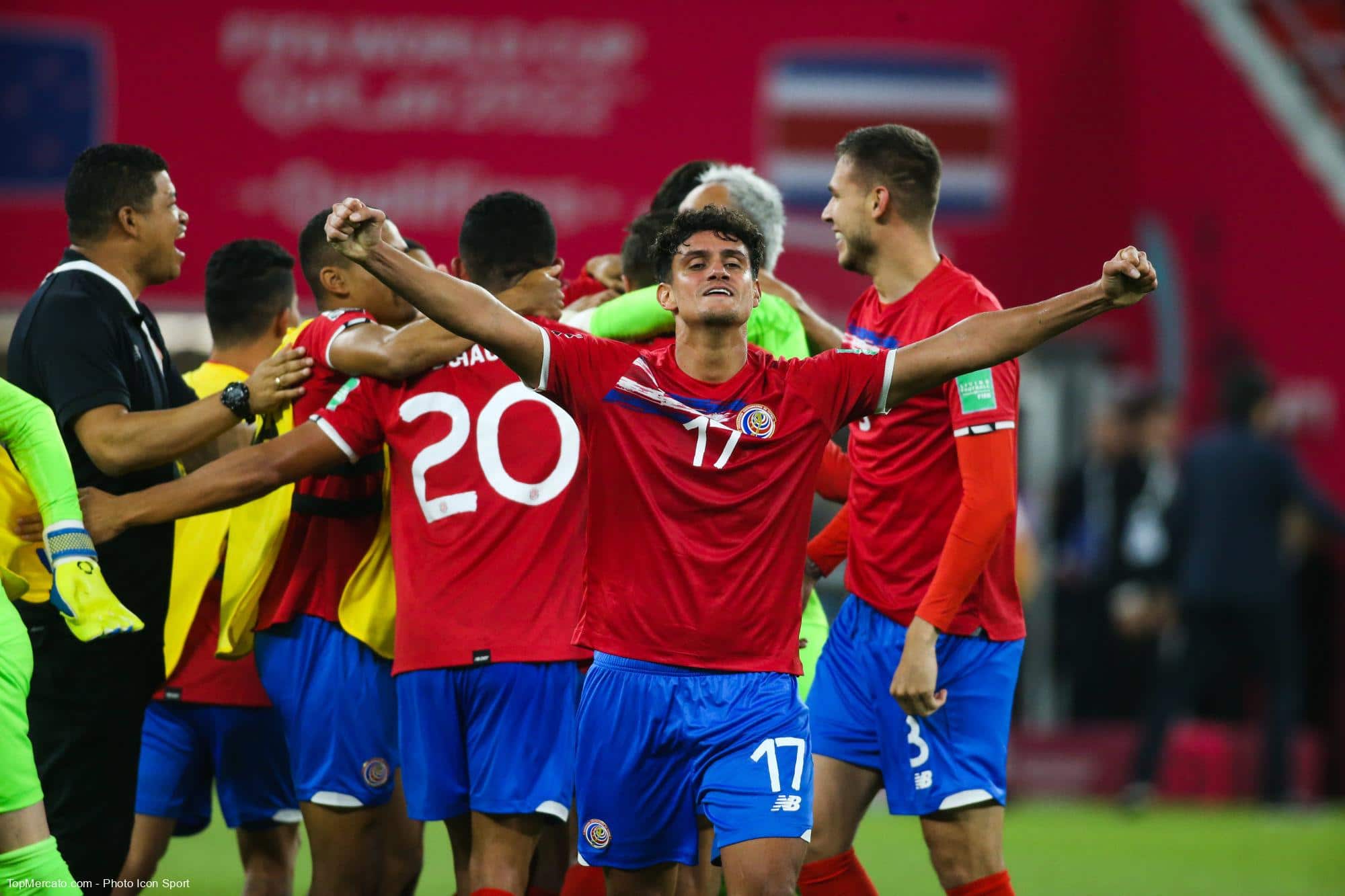 Plantilla, calendario y forma de Costa Rica