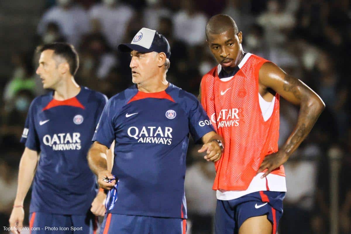 Christophe Galtier, Presnel Kimpembe, PSG