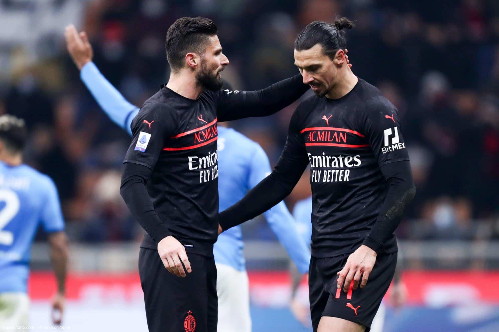 Milan AC : Giroud milite pour la prolongation d'Ibrahimovic