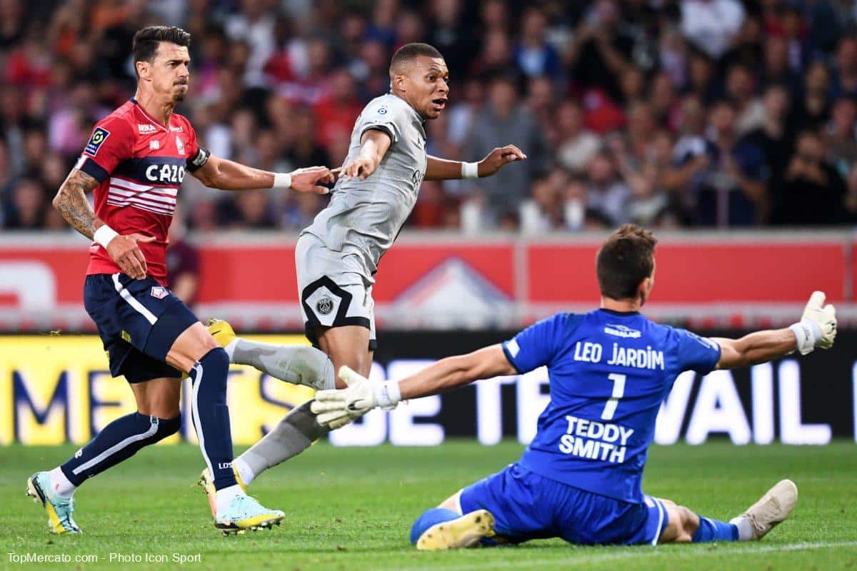 Kylian Mbappé, Lille PSG Paris Saint-Germain