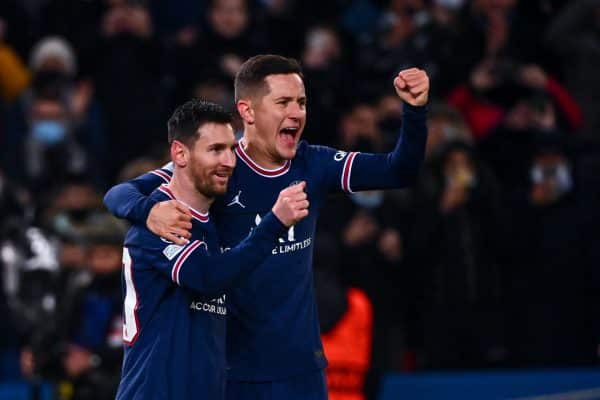 Lionel Messi Ander Herrera PSG