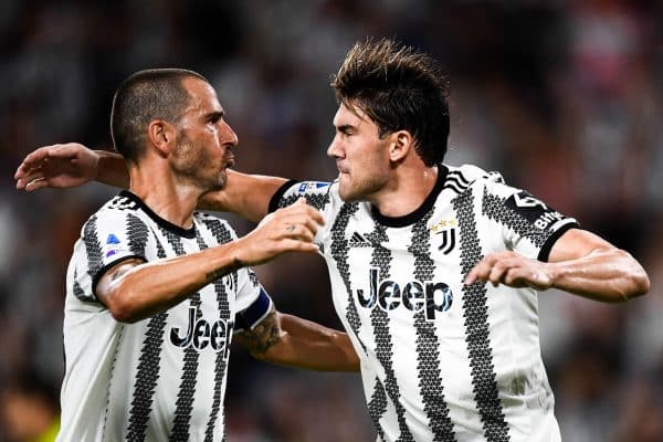 Leonardo Bonucci Dusan Vlahovic Juventus