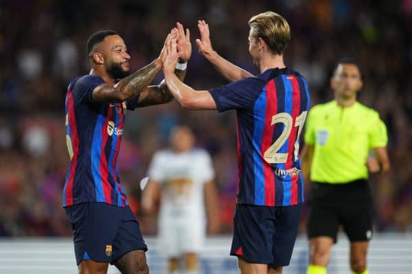 Memphis Depay Frenkie de Jong Barça