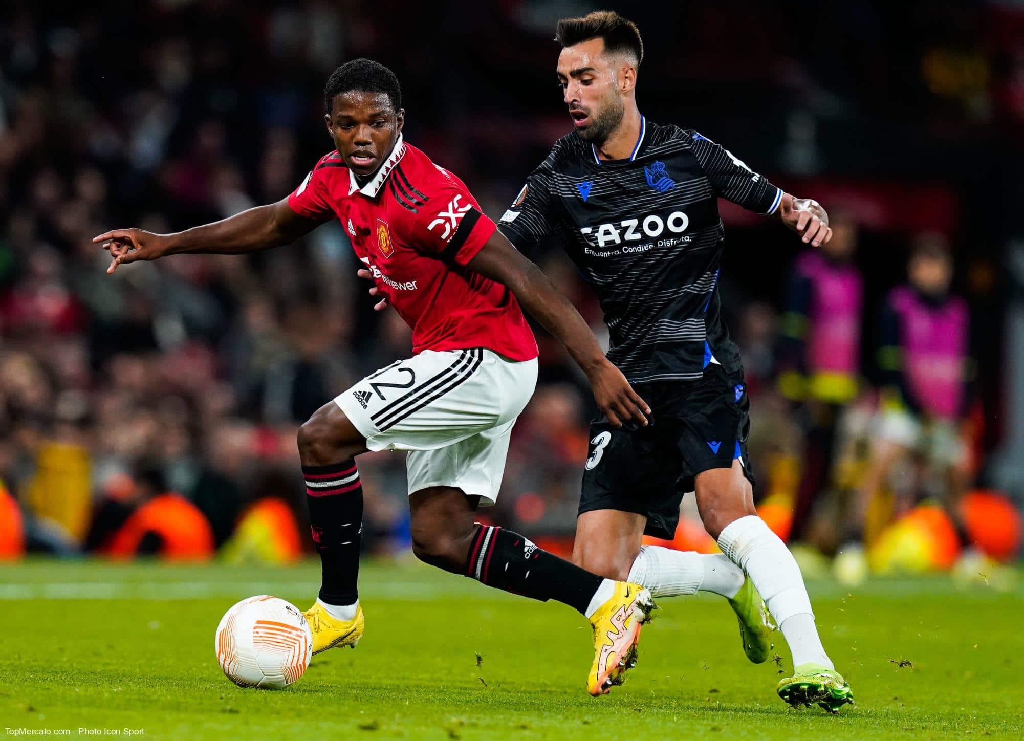 Tyrell Malacia Brais Mendez Manchester United Real Sociedad