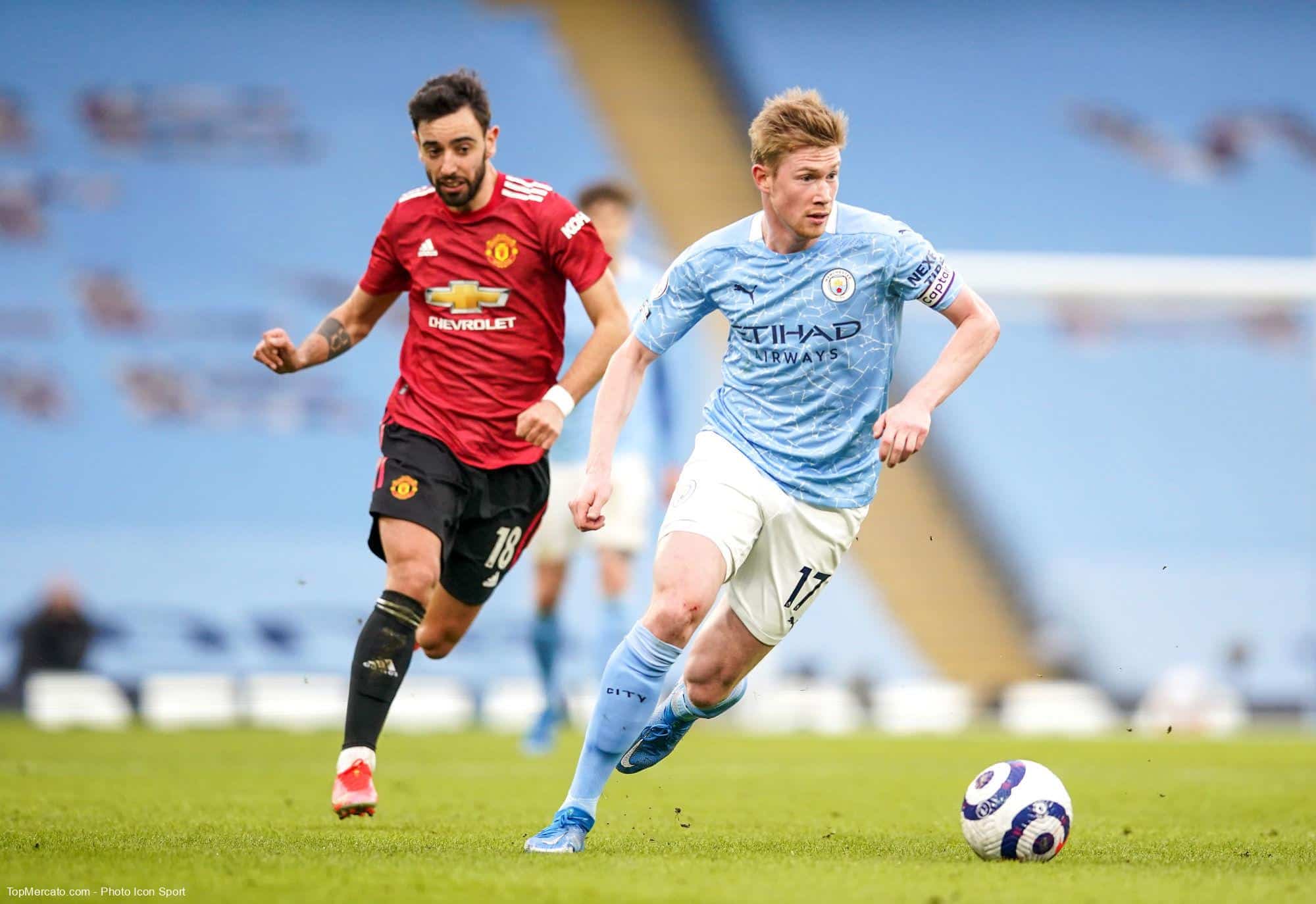 Match Manchester City - Manchester United : chaîne TV et compos probables