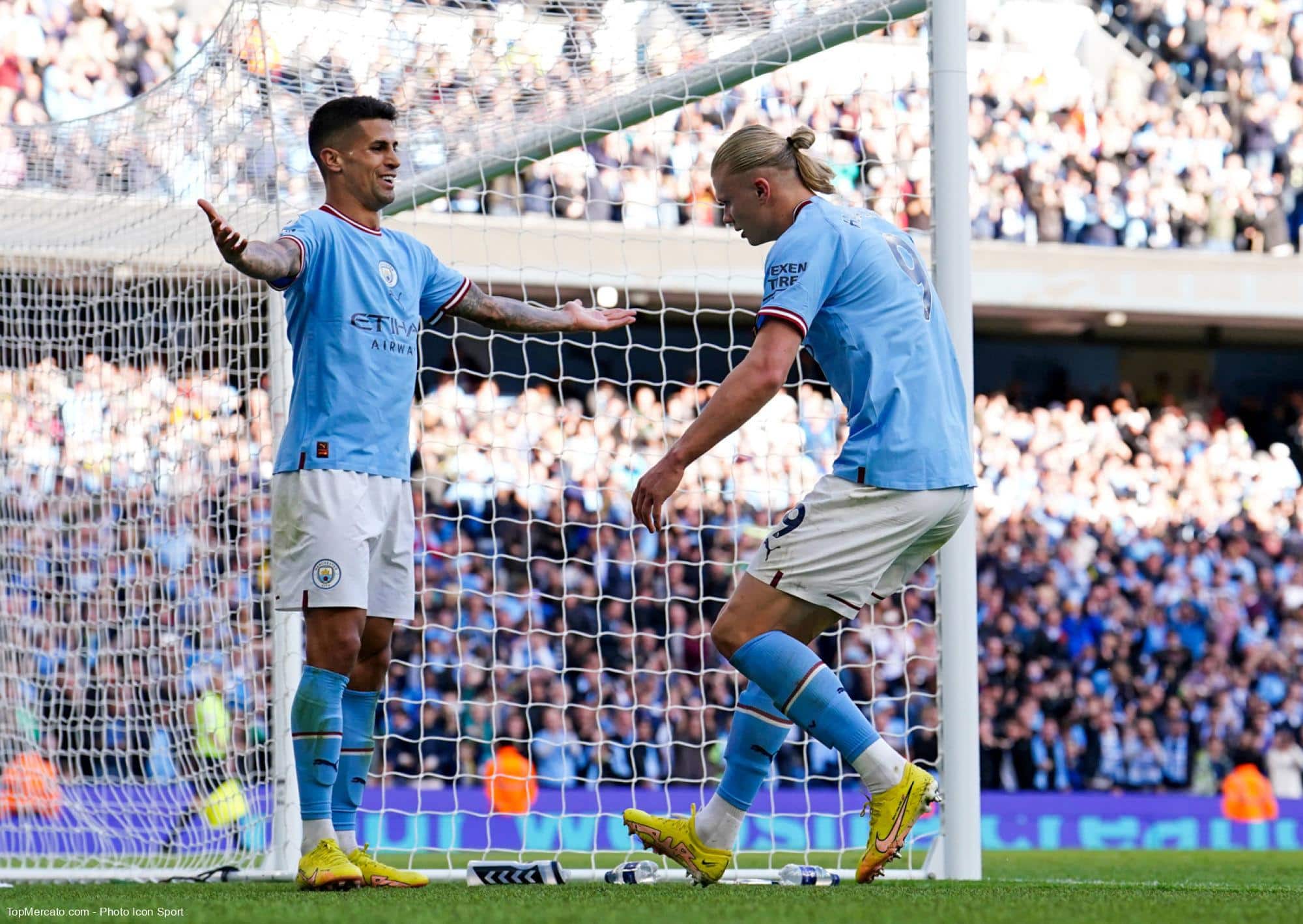 João Cancelo Erling Haaland Manchester City