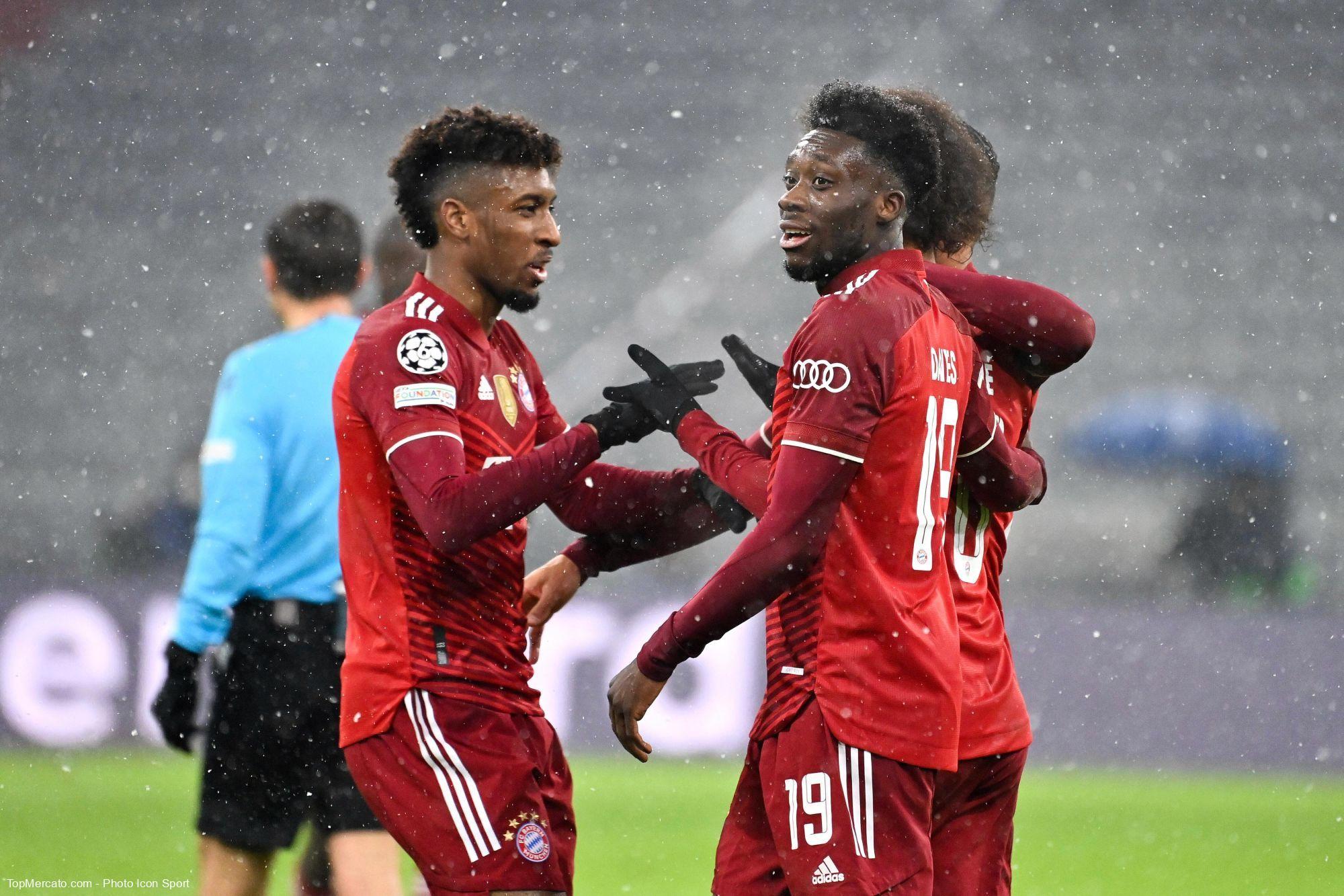 Kingsley Coman Alphonso Davies Bayern Munich