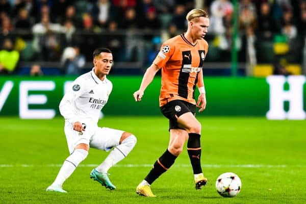 Lucas Vasquez Mykhaylo Mudryk Real Madrid Shakhtar Donetsk