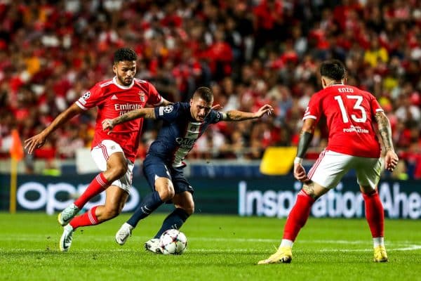 Marco Verratti, PSG Paris Saint-Germain Benfica Lisbonne