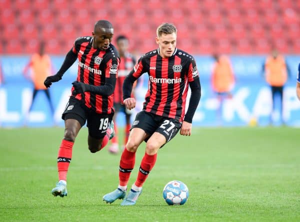 Moussa Diaby Florian Wirtz Bayer Leverkusen