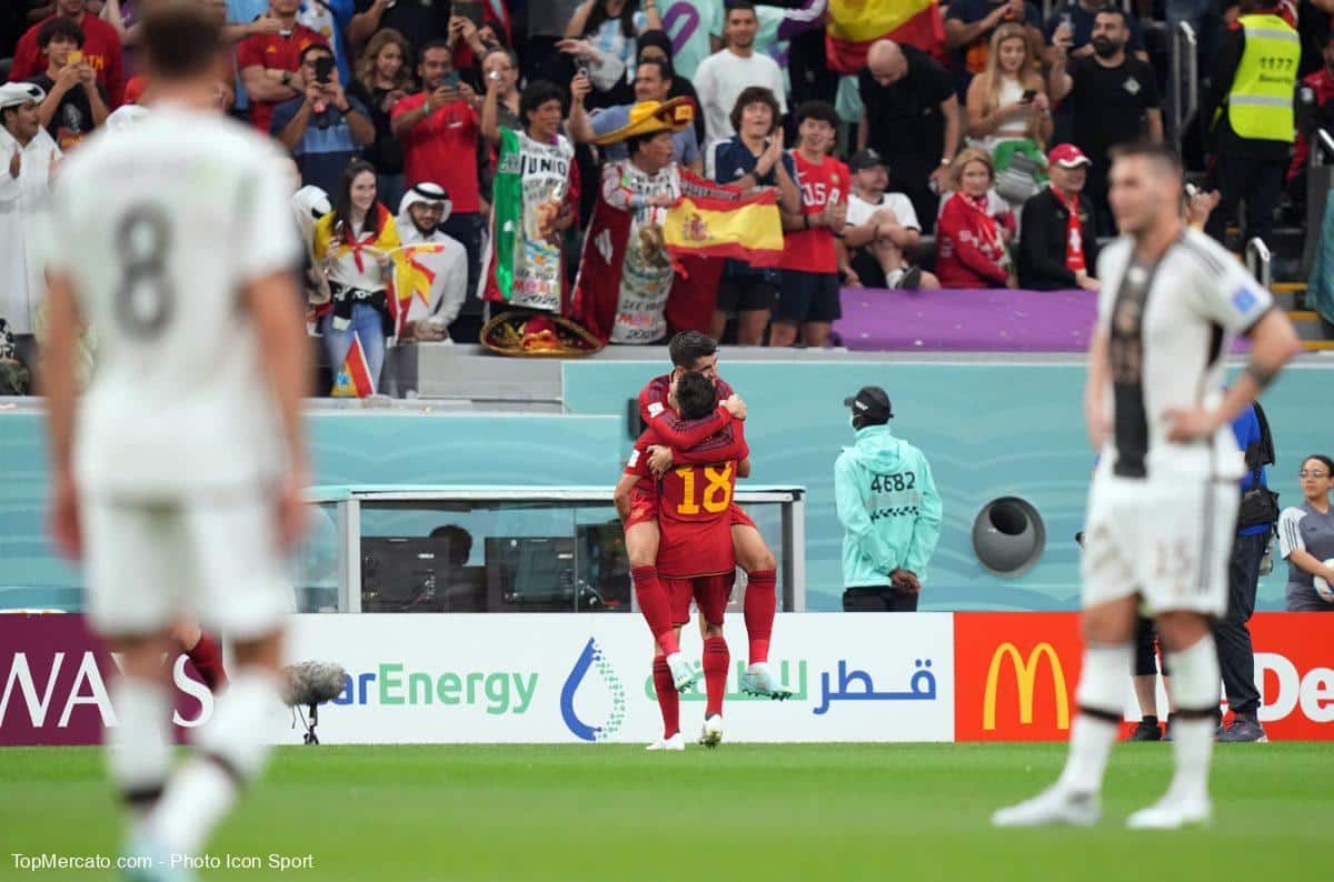 Alvaro Morata Jordi Alba Espagne Allemagne