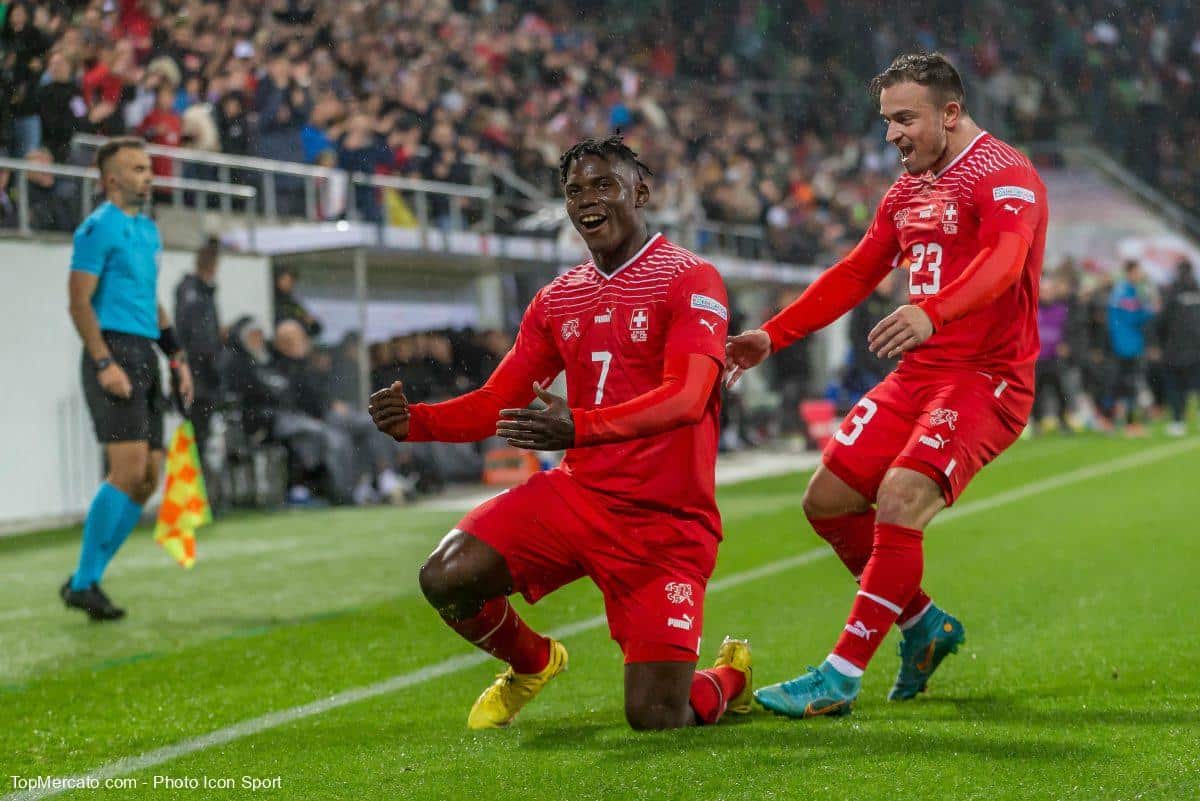 Xherdan Shaqiri, Breel Embolo, suisse